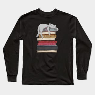 How to Chill Like a Cat Long Sleeve T-Shirt